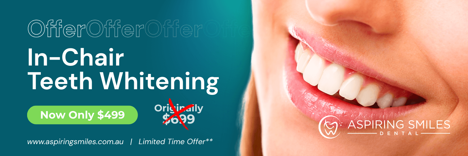 In-chair Teeth Whitening Offer for just $499